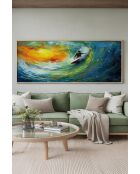 Quadro decorativo con cornice 50 x 120 cm