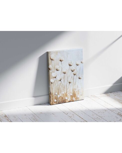 Peinture décorative sur toile 45 x 70 cm