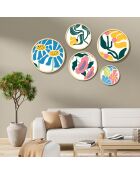 Tableau décoratif encadré en MDF (5 pièces)