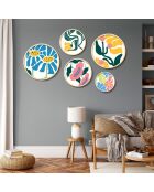 Tableau décoratif encadré en MDF (5 pièces)