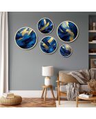 Tableau décoratif encadré en MDF (5 pièces)