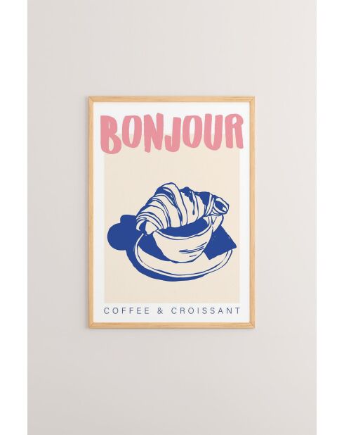 Tableau encadré décoratif 33 x 48 cm