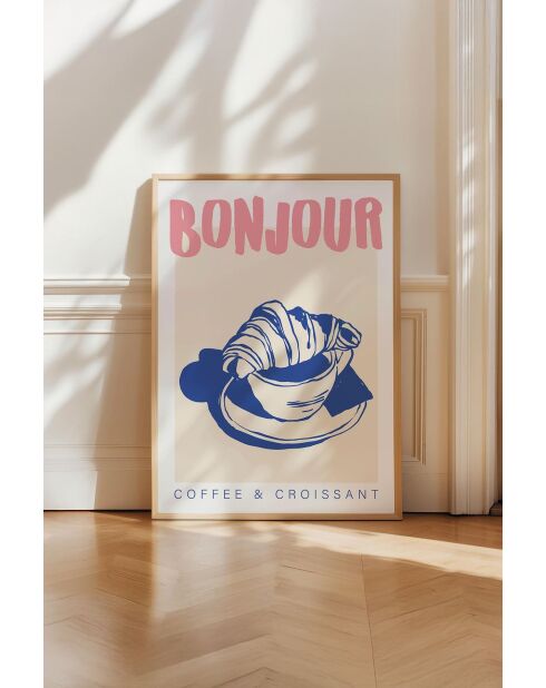 Tableau encadré décoratif 33 x 48 cm