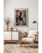 Tableau encadré décoratif 33 x 48 cm