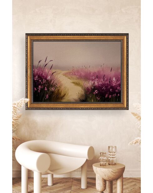 Tableau décoratif sur toile encadrée  70 x 100 cm