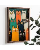 Tableau décoratif encadré en MDF 35 x 47 x 2 cm