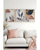 Tableau décoratif encadré en MDF (3 pièces) 50 x 70 cm