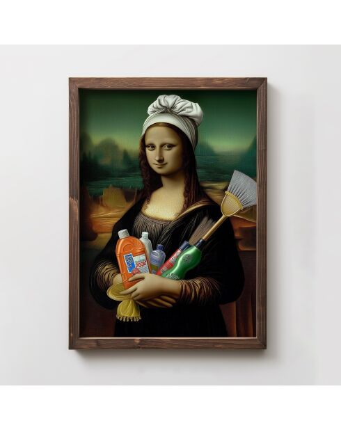 Tableau décoratif encadré en MDF 35 x 47 x 2 cm