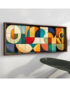 Pannello decorativo in MDF con cornice 40 x 120 x 3,5 cm