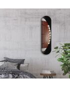 Pittura decorativa su vetro temperato 20 x 80 cm