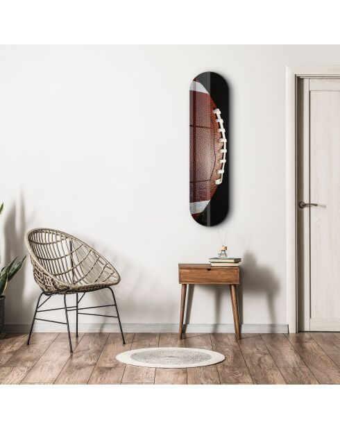 Peinture décorative sur verre trempé  20 x 80 cm