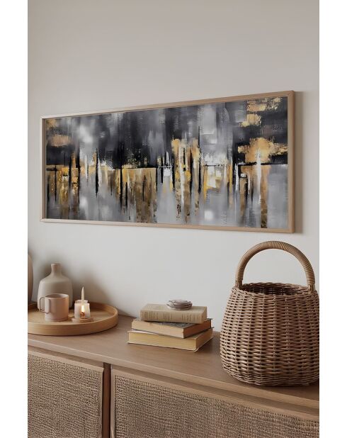 Tableau encadré décoratif 50 x 120 cm
