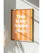 Tableau encadré décoratif 33 x 48 cm