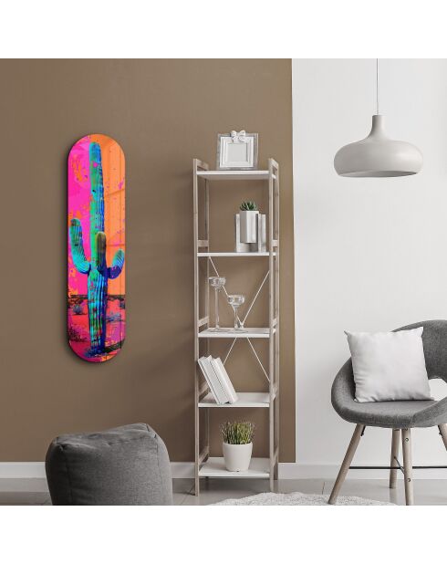 Peinture décorative sur verre trempé  20 x 80 cm