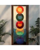 Tableau décoratif encadré en MDF 40 x 120 x 3,5 cm