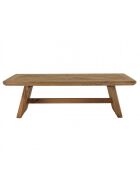 Table basse rectangulaire 130x70cm bois pin recyclé SANDY