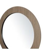 Miroir rond 80x80cm couleur mocha