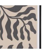 Décoration murale C - 63x93cm en papier japonais/ cadre noir