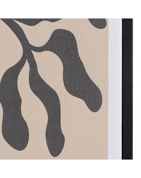 Décoration murale C - 63x93cm en papier japonais/ cadre noir