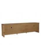 Meuble TV 2 tiroirs 4 portes/ longueur 240cm bois pin recyclé SANDY