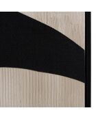 Décoration murale 83x123cm formes abstraites n°1/ cadre noir