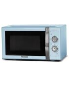 Micro Ondes Gril Vintage 23L Bleu Modele SMW23VMBL