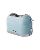 Tostapane vintage blu a 2 slot modello SCTO2BL