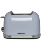Tostapane vintage blu a 2 slot modello SCTO2BL
