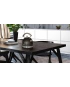 Hervidor inalámbrico Khof negro vintage de 1,7 litros modelo SCKE17KFAB