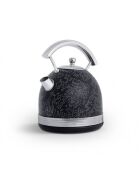 Hervidor inalámbrico Khof negro vintage de 1,7 litros modelo SCKE17KFAB