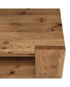 Table basse rectangulaire 132x71cm bois