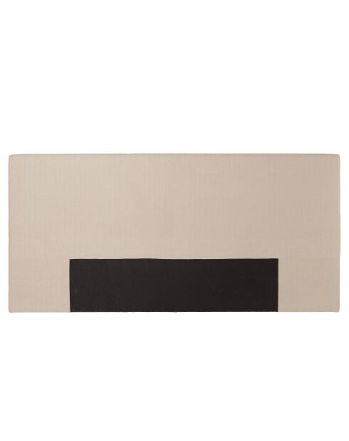 Tête de lit rembourrée pour lits 140/160cm couleur lin