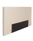 Tête de lit rembourrée pour lits 140/160cm couleur lin