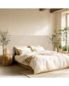 Tête de lit rembourrée pour lits 140/160cm couleur lin