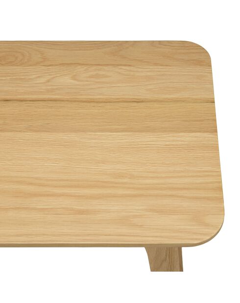 Console 100x35cm en chêne massif