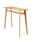 Console 100x35cm en chêne massif