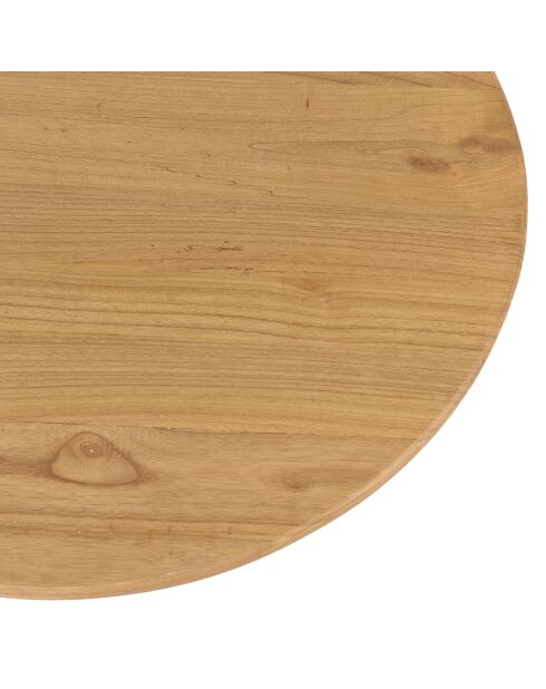 90cm runder Couchtisch aus Mindiholz