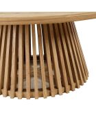 90cm runder Couchtisch aus Mindiholz