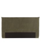 Cabecero acolchado para camas de pana 160/180 cm verde