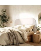 Tête de lit rembourrée pour lits 140/160cm couleur beige