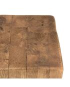 Tabouret carré 30x30cm bois