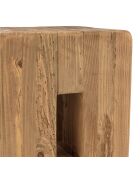 Tabouret carré 30x30cm bois