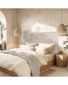 Tête de lit rembourrée pour lits 160/180cm grise