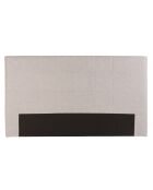 Tête de lit rembourrée pour lits 160/180cm grise