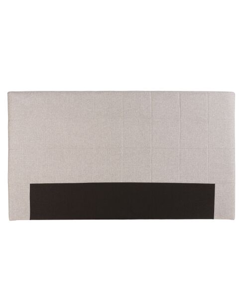 Tête de lit rembourrée pour lits 160/180cm grise