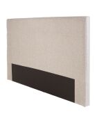 Tête de lit rembourrée pour lits 160/180cm grise