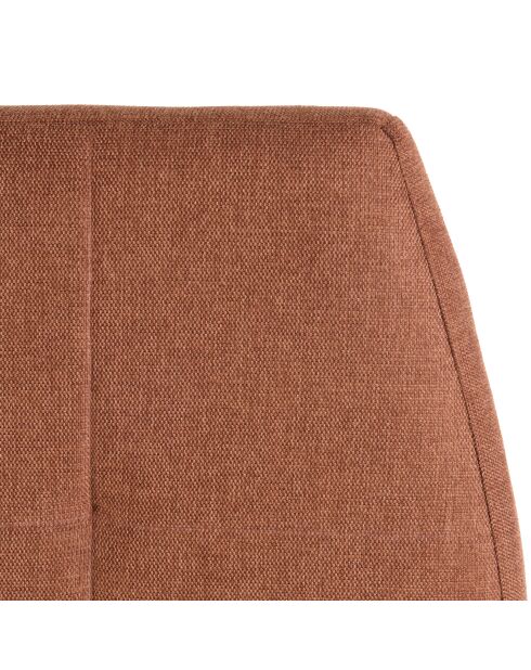 Tête de lit rembourrée pour lits 140/160cm couleur terracotta