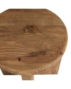 Tabouret rond 40x40cm bois