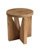 Tabouret rond 40x40cm bois