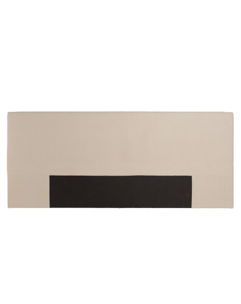 Tête de lit rembourrée pour lits 160/180cm couleur lin
